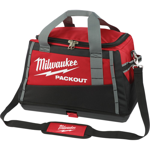 Sacs &agrave; outils Packout, Nylon balistique, 8 pochettes, Noir/Rouge Distribution Jean Lapalme