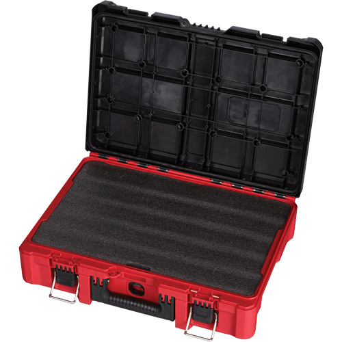 Packout Tool Case with Customizable Insert, 20-7/10" x 15-1/5" x 6-1/5", Black/Red Distribution Jean Lapalme
