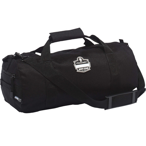 Sac polochon 5020 Arsenal, Polyester, 3 pochettes, Noir Distribution Jean Lapalme