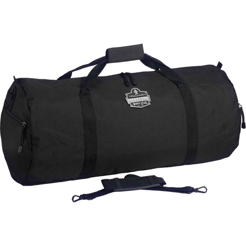 Sac polochon 5020 Arsenal, Polyester, 3 pochettes, Noir Distribution Jean Lapalme