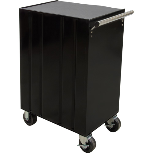 Industrial Tool Cart, 7 Drawers, 27" W x 18-3/4" D x 39" H, Black Distribution Jean Lapalme
