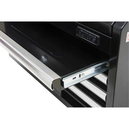 Coffre &agrave; outils industriel, 26" la, 4 tiroirs, Noir Distribution Jean Lapalme