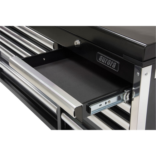 Coffre &agrave; outils industriel, 41" la, 10 tiroirs, Noir Distribution Jean Lapalme