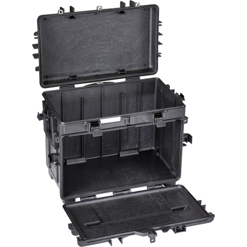 Military Mobile Tool Chest With Drawers, 22-4/5" W x 15" D x 18" H, Black Distribution Jean Lapalme