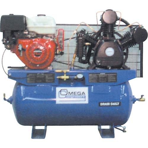 Industrial Series Air Compressors - Engine Compressors, 25 Gal. (30 US Gal) Distribution Jean Lapalme