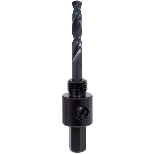 Mandrin pour scie-cloche &agrave; tige triangulaire, 9/16" - 1-3/16", 3/8" Tige Distribution Jean Lapalme