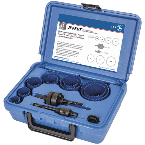 Maintenance Holesaw Kit, 11 Pieces Distribution Jean Lapalme