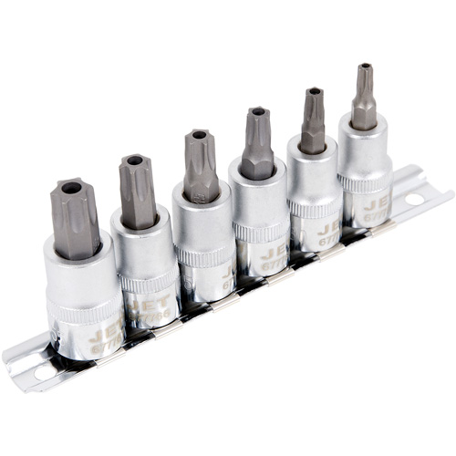 SS386TB Tamperproof Bit Socket Set, Torx&reg; Tamper, 3/8" Drive, 6 Pcs Distribution Jean Lapalme