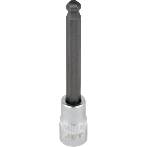 Bit Socket, Hex Ball, 1/8" x 4" L, 3/8" Drive Distribution Jean Lapalme