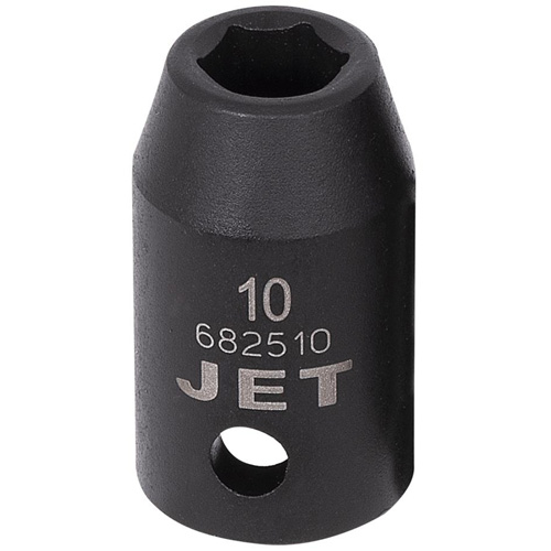 Douille, Chocs, 10 mm, Prise 1/2", 6 pans Distribution Jean Lapalme