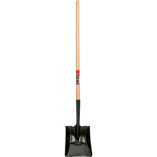 Pelle carr&eacute;e, Bois, Lame Acier durci, Manche en Droit, Longueur 42" Distribution Jean Lapalme