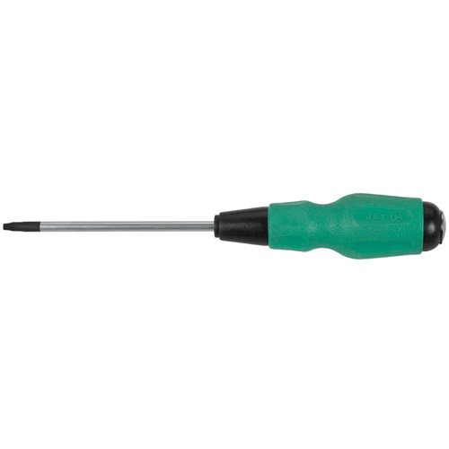 Square TORQUE DRIVE&reg; Screwdriver, #3 Tip, Round, 6" L, Cushion Grip Handle Distribution Jean Lapalme