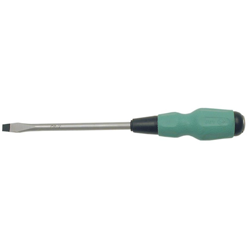 Slot TORQUE DRIVE&reg; Screwdriver, #4 Tip, Round, 4" L, Cushion Grip Handle Distribution Jean Lapalme