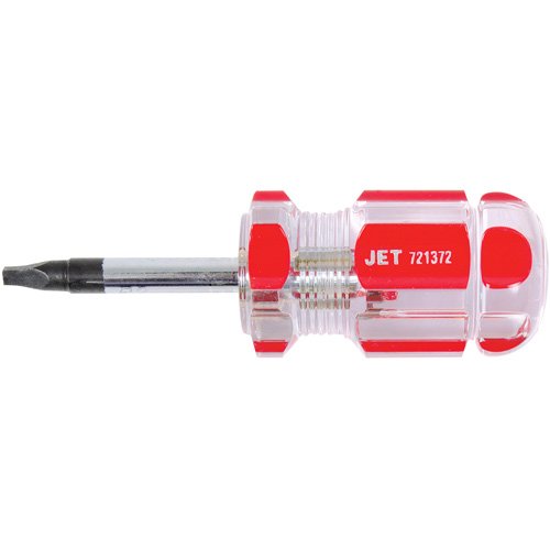 Square Jumbo Handle Screwdriver, #2 Tip, Square, Plastic Handle Distribution Jean Lapalme
