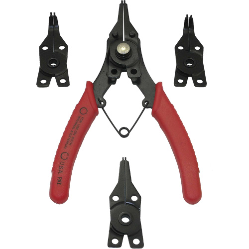 SRP-1S Convertible Snap Ring Plier Set, 5 Pieces Distribution Jean Lapalme