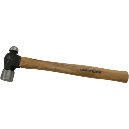 Heavy-Duty Ball Pein Hammer, 8 oz. Head Weight, Plain Face, Wood Handle Distribution Jean Lapalme
