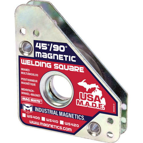 &eacute;querres de soudage magn&eacute;tiques, 3-3/4" lo x 3/4" la x 4-3/8" h, 75 lb Distribution Jean Lapalme