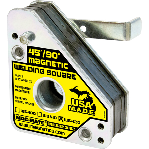 &eacute;querres de soudage magn&eacute;tiques, 3-3/4" lo x 1-1/2" la x 4-3/8" h, 150 lb Distribution Jean Lapalme