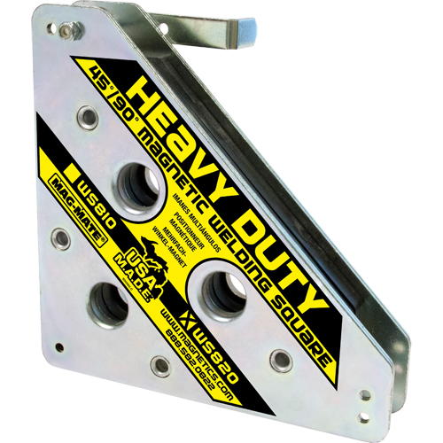 Magnetic Welding Squares, 8" L x 1-1/2" W x 8" H, 325 lbs. Distribution Jean Lapalme