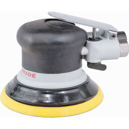 Ponceuse orbitale al&eacute;atoire DynorbitalSpirit Supreme de 5", sans aspiration, Dia 5", Entr&eacute;e 1/4" NPT, 12 000 Tr/min Distribution Jean Lapalme