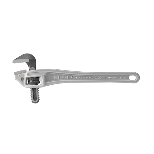 Off-Set Pipe Wrench, 2" Jaw Capacity, 14" Long Distribution Jean Lapalme