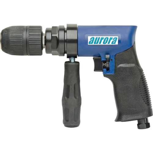 1/2" Air Reversible Drill, 4 CFM, 1/4" NPT, 88 dBA, 1/2" Chuck Distribution Jean Lapalme