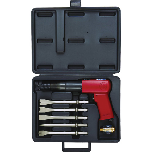 Ensemble de marteau pneumatique de s&eacute;rie lourde, 25 pi³/min, 1/4", 2300 coups/min, 3/4" x 3-1/2" (19 mm x 89 mm) Distribution Jean Lapalme