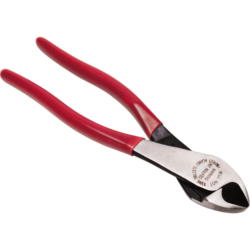 Pinces coupantes diagonales a/action de levier, 8-1/16" lo Distribution Jean Lapalme