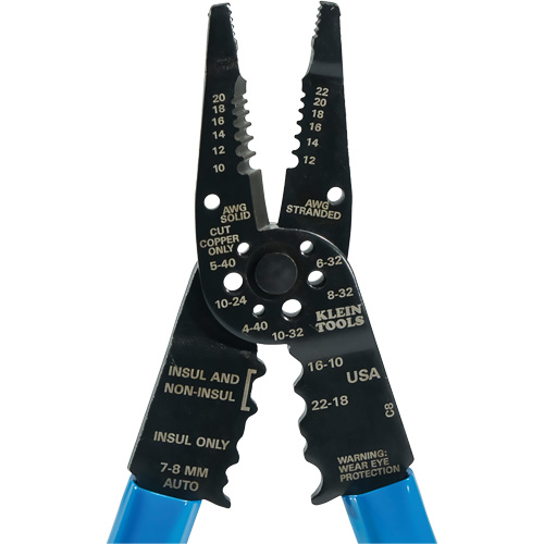 All Purpose Long Nose Tools, 8-1/4" L, 10 - 22 AWG Distribution Jean Lapalme