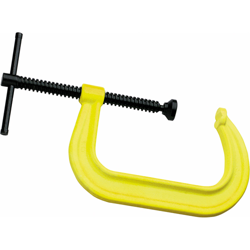 Hi-Vis Safety C-Clamp, 2-1/8" (54 mm) Capacity, 2-1/4" (57 mm) Throat Depth Distribution Jean Lapalme