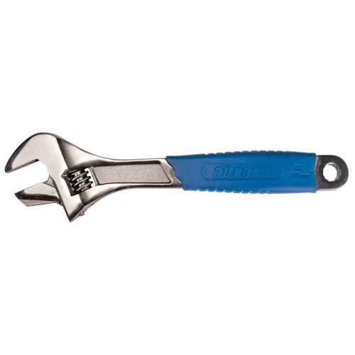 Adjustable Wrench, 12" L, 1-5/8" Max Width, Black Distribution Jean Lapalme