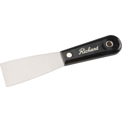 Putty Knife Stiff, Steel Blade, 1-1/2" Wide, Polypropylene Handle Distribution Jean Lapalme