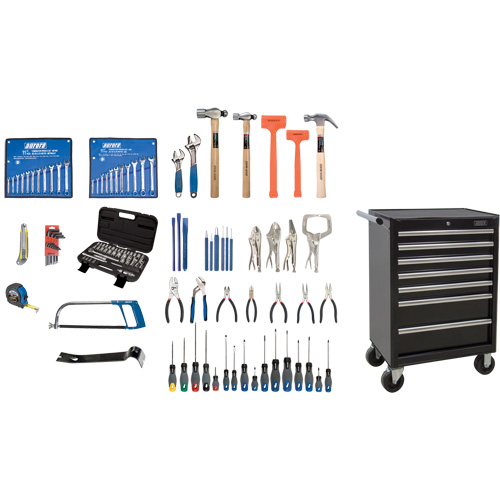 Intermediate Tool Set with Steel Chest, 112 Pieces Distribution Jean Lapalme