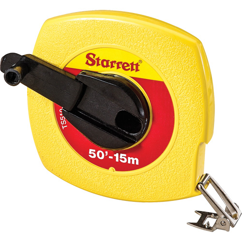 Closed Reel Long Tape, 3/8" x 15 m/50', Imperial & Metric Graduations Distribution Jean Lapalme