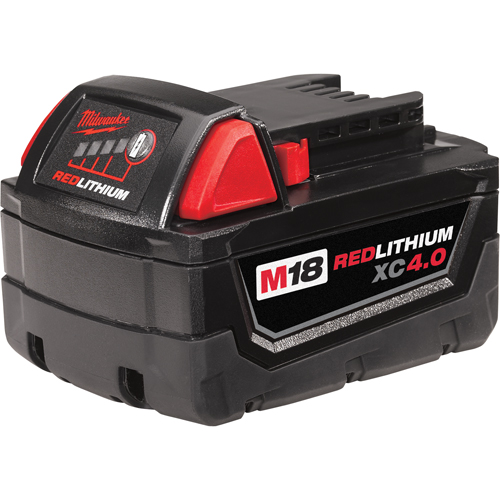 Bloc-piles M18 Redlithium, Lithium-ion, 18 V, 4 A Distribution Jean Lapalme