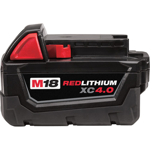 Bloc-piles M18 Redlithium, Lithium-ion, 18 V, 4 A Distribution Jean Lapalme