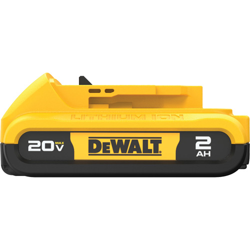 Bloc-piles 20 V Max* Compact XR, Lithium-ion, 20 V, 2 A Distribution Jean Lapalme