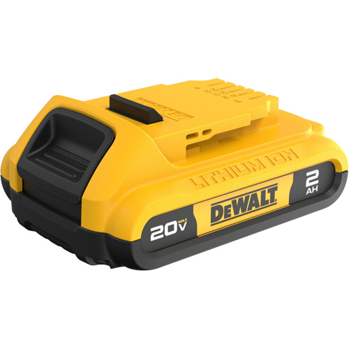 Bloc-piles 20 V Max* Compact XR, Lithium-ion, 20 V, 2 A Distribution Jean Lapalme