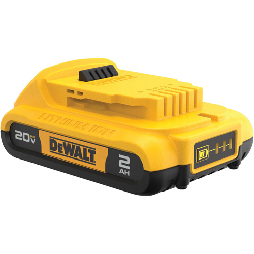Bloc-piles 20 V Max* Compact XR, Lithium-ion, 20 V, 2 A Distribution Jean Lapalme