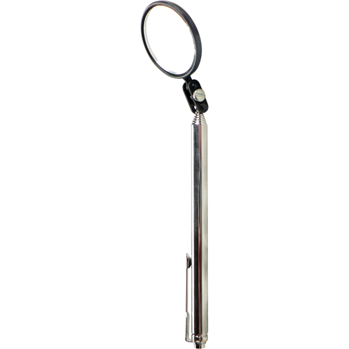 Inspection Mirror, Circular, 1-1/2" L x 1-1/2" W, Telescopic Distribution Jean Lapalme
