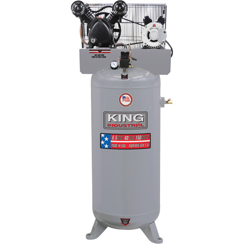 Compresseurs industriels, 50 gal. (60 gal. US) Distribution Jean Lapalme