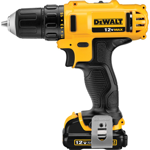 Max Drill Driver Kit, Lithium-Ion, 12 V, 3/8" Chuck, 189 UWO Torque Distribution Jean Lapalme