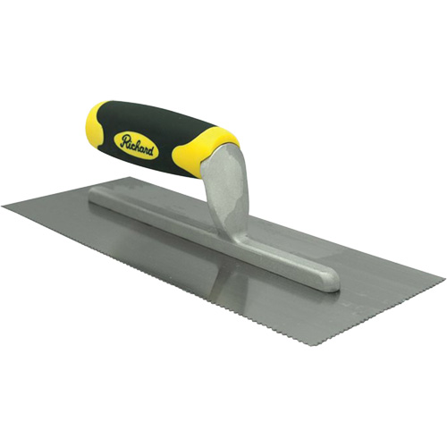 Truelle adh&eacute;sive V-Notch Ergo-Grip Distribution Jean Lapalme