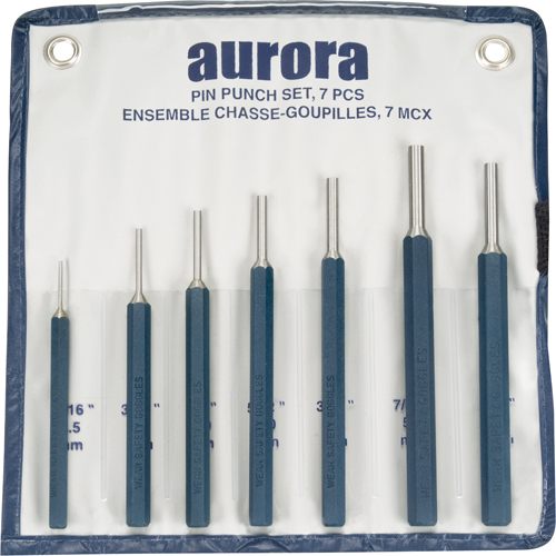Pin Punch Set, 7 Pieces Distribution Jean Lapalme