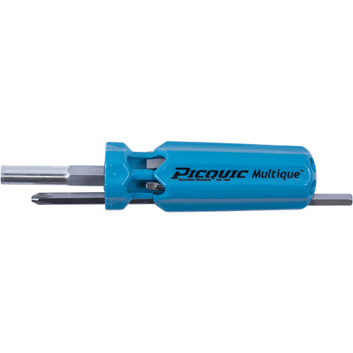 Multique Multi-Bit Screwdrivers, 2-1/2" L Distribution Jean Lapalme