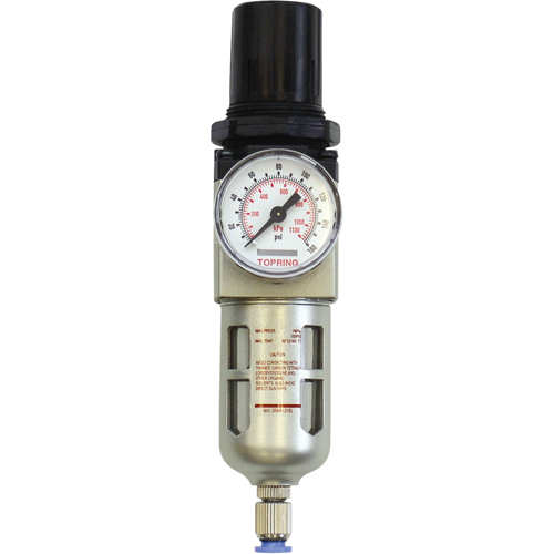 Modular Filter/Regulator, 1/4" NPT, 150 PSI, 0.5 fl.oz. Capacity Distribution Jean Lapalme