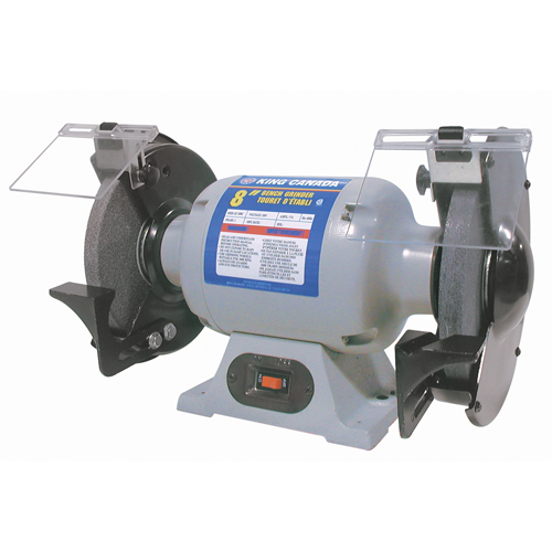 Bench Grinders, 8" Wheel Diameter, 1-1/2 HP, 3450 RPM Distribution Jean Lapalme