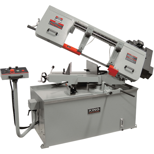 10" x 18" Variable Speed Swivel Metal Cutting Bandsaws, Horizontal, Round 10" and 10" x 18" Rectangular Cutting Capacity Distribution Jean Lapalme