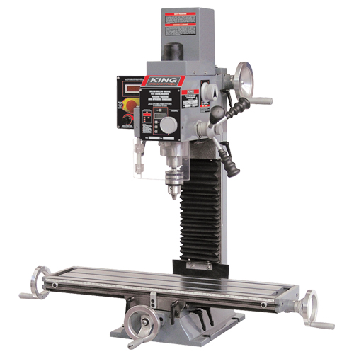 Machine &agrave; fraiser et percer avec &eacute;cran num&eacute;rique, 2 vitesses, Cap. De forage 5/8" Distribution Jean Lapalme
