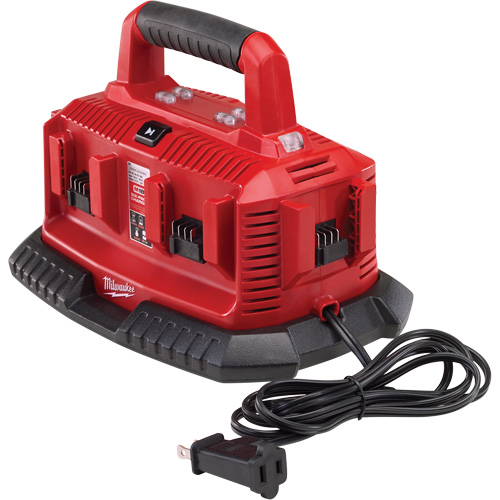 M18 Six Pack Sequential Charger, 18 V, Lithium-Ion Distribution Jean Lapalme